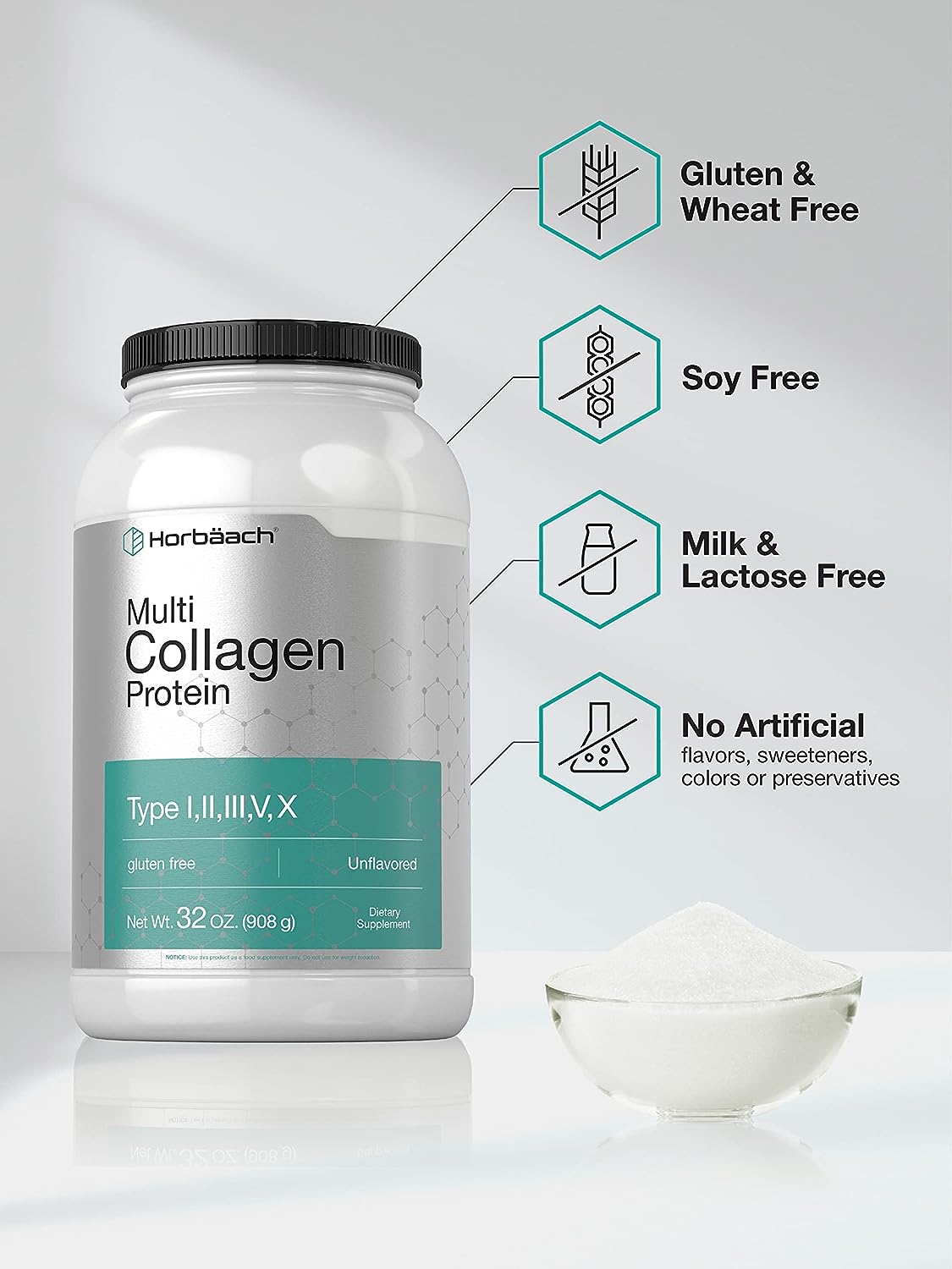 Péptidos de colágeno hidrolizado sin sabor-Contenido de alérgenos-ProteinasMedellin.com | Colombia